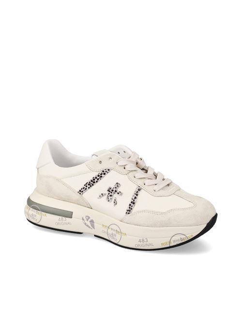 Cassie Var 7682 sneakers in leather, faux leather, and fabric PREMIATA | CASSIE VAR7682